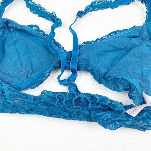 BUY 1 GET 1 FREE bright blue bralette xs - Picture 6 of 8